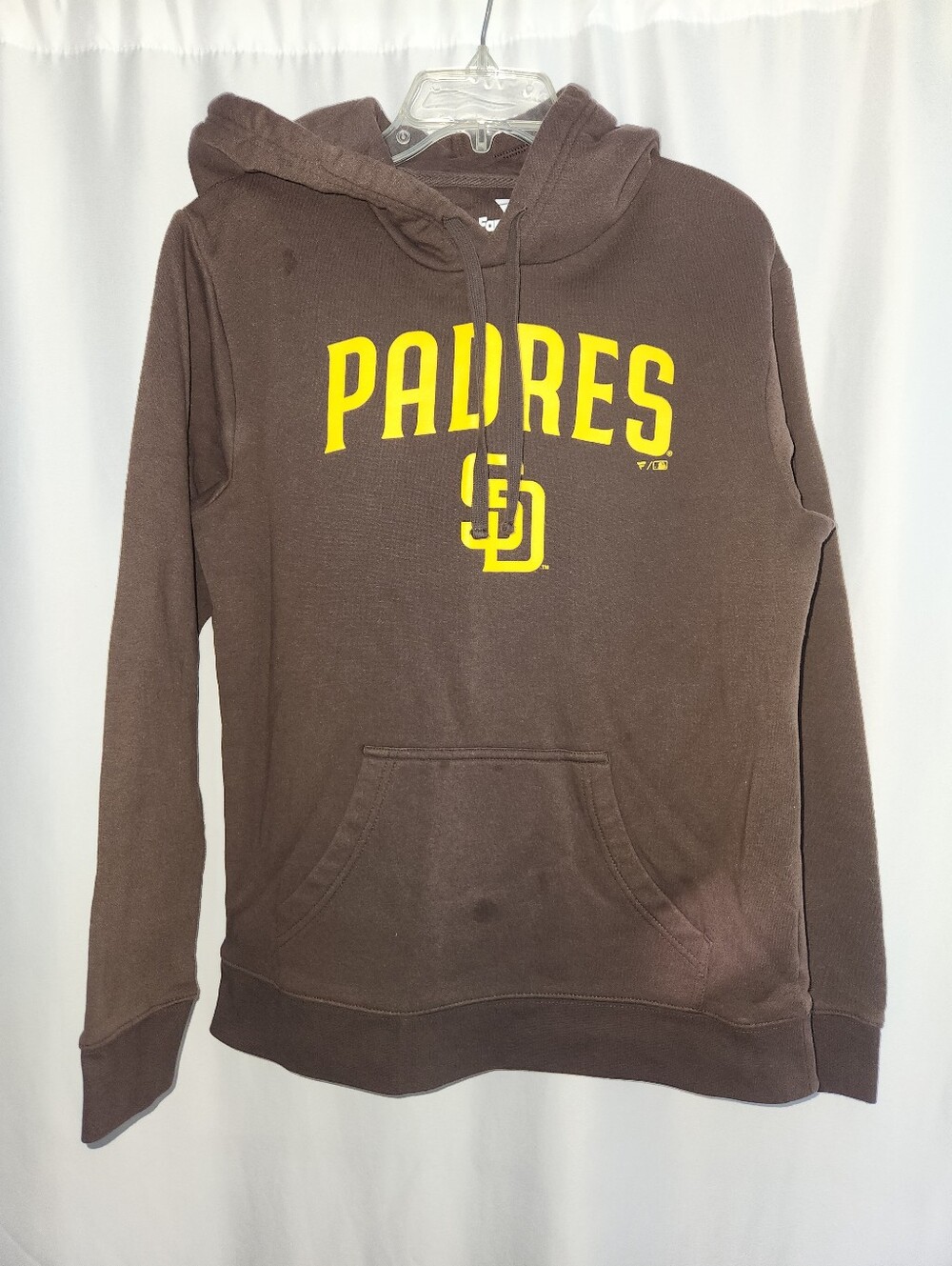 Fanatics Brown Padres Hoodie with Yellow Logo #athletic #durable #game-day #warm